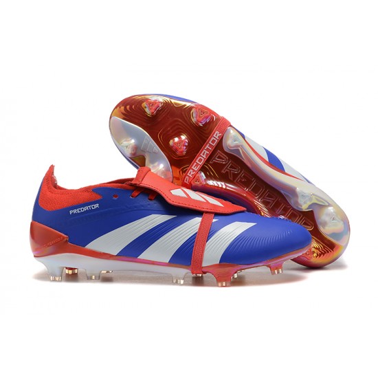 Kopacky Adidas Predator Accuracy FG Blue Červené Bílý Pánské 