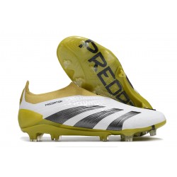 Kopacky Adidas Predator Accuracy FG Olivový Bílý Černá Pánské 