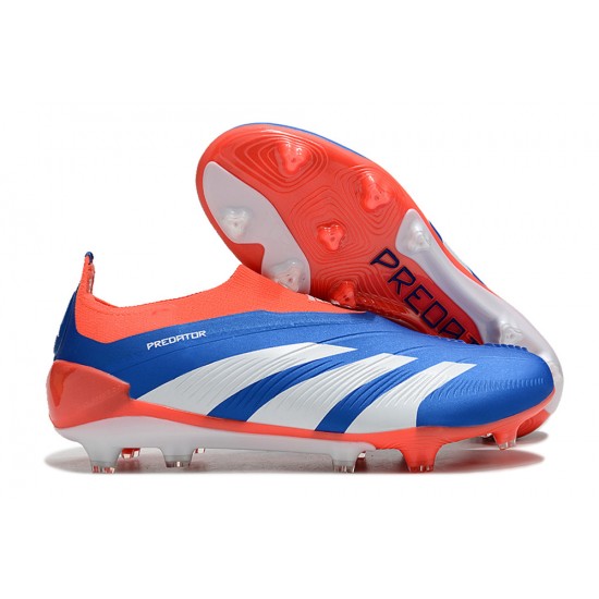 Kopacky Adidas Predator Accuracy FG Oranžovýý Blue Bílý Pánské/Dámské 