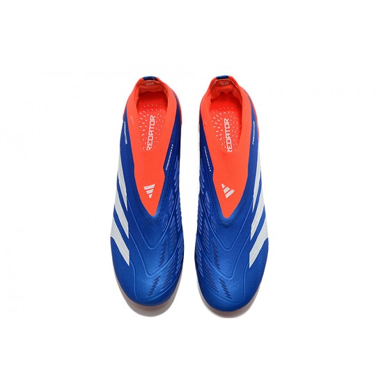 Kopacky Adidas Predator Accuracy FG Oranžovýý Blue Bílý Pánské/Dámské 