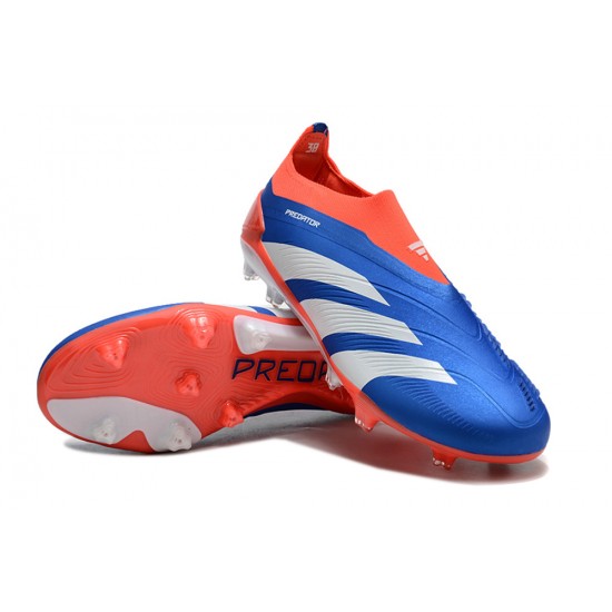 Kopacky Adidas Predator Accuracy FG Oranžovýý Blue Bílý Pánské/Dámské 