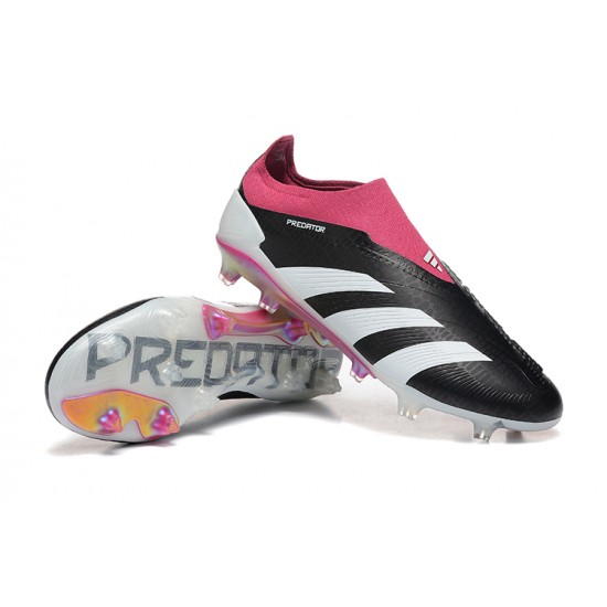 Kopacky Adidas Predator Accuracy FG Růžový Černá Bílý Pánské 