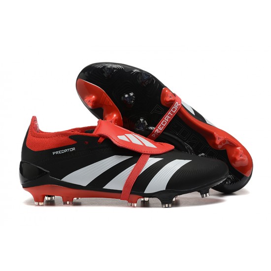 Kopacky Adidas Predator Accuracy FG Červené Černá Bílý Pánské 