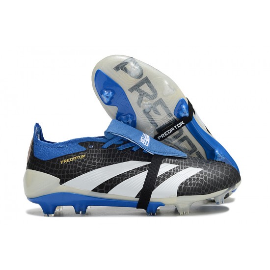 Kopacky Adidas Predator Accuracy FG Bílý Černá Blue Pánské/Dámské 