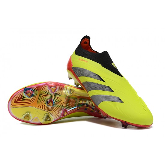 Kopacky Adidas Predator Accuracy FG Žlutý Černá Červené Pánské/Dámské 