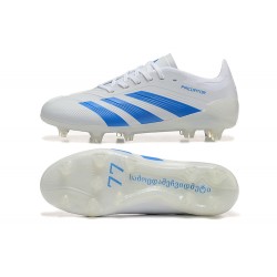 Kopačky Adidas Predator Accuracy FG Bílý Modrý Pánské 