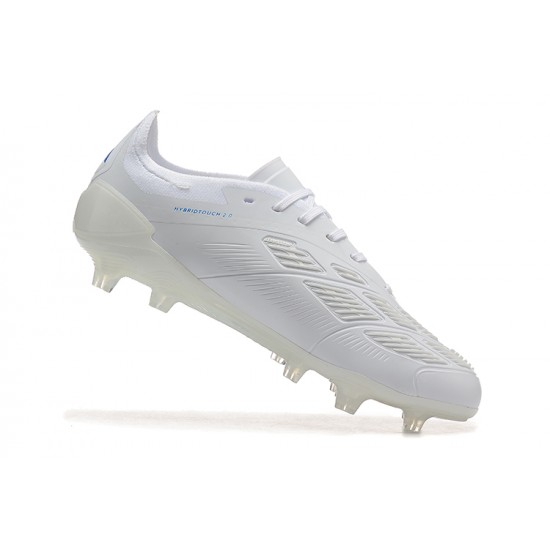 Kopačky Adidas Predator Accuracy FG Bílý Modrý Pánské 