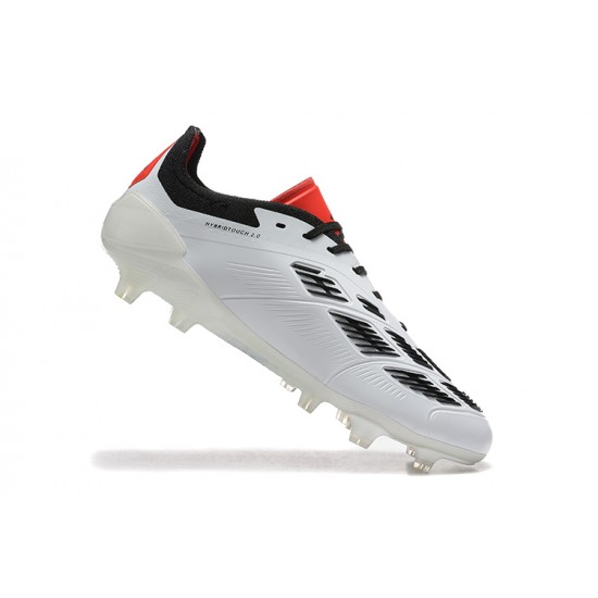 Kopačky Adidas Predator Accuracy FG Bílý a Červené Pánské 