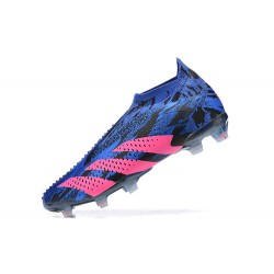 Kopacky Adidas Predator Accuracy Fg Boots Modrý Růžový Pánské Low 