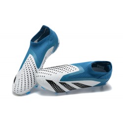 Kopacky Adidas Predator Accuracy Fg Boots LightModrý Bílý Pánské High 