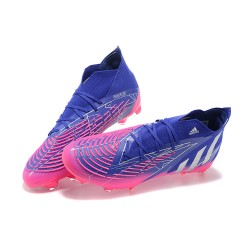 Kopacky Adidas Predator Edge Geometric 1 FG Modrý Růžový Zlato High Pánské 