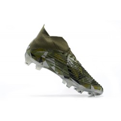 Kopacky Adidas Predator Edge Geometric 1 FG Zelená Lce Šedá High Pánské 