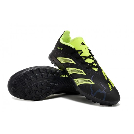 Kopačky Pánské/Dámské Adidas Predator 24 Elite TF Černá Žlutý 