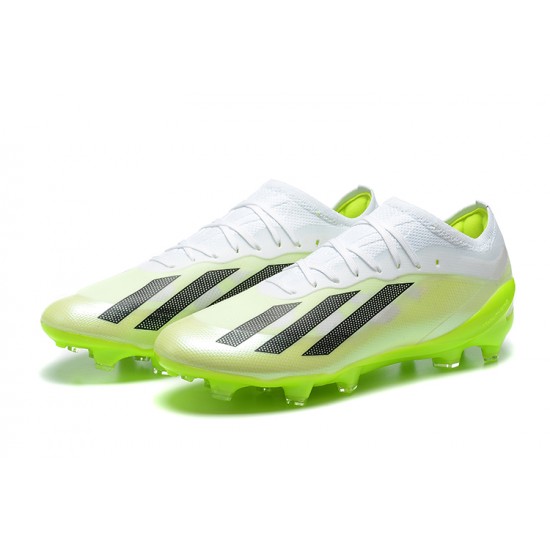 Kopacky Adidas x23crazyfast.1 FG Low Bílý Černá Zelená Pánské 