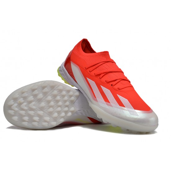 Kopacky Adidas x23crazyfast.1 TF Červené Šedá Pánské/Dámské 