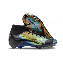 Kopačky Nike Mercurial Superfly 10 Elite FG Černá Zlato Pánské  