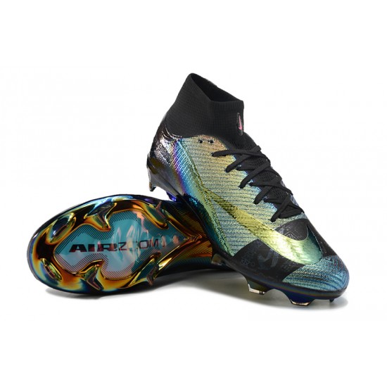 Kopačky Nike Mercurial Superfly 10 Elite FG Černá Zlato Pánské  