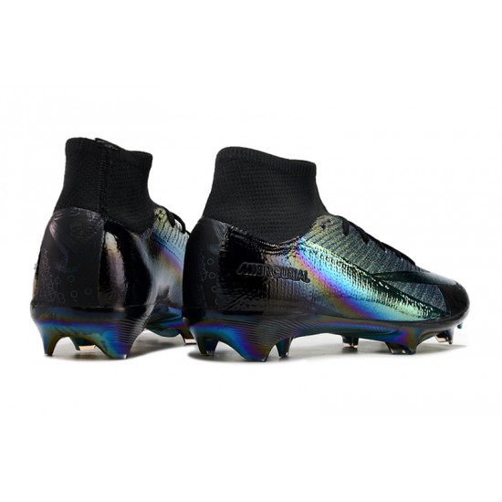 Kopačky Nike Mercurial Superfly 10 Elite FG Černá Zlato Pánské  