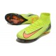 Kopačky Nike Mercurial Superfly 10 Elite FG Chartreuse a Oranžovýý Pánské 