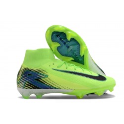 Kopačky Nike Mercurial Superfly 10 Elite FG Zelená a Černá Pánské  