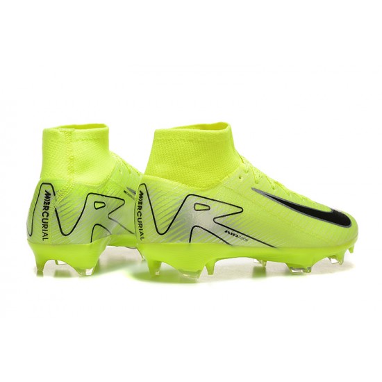 Kopačky Nike Mercurial Superfly 10 Elite FG Pánské Neongreen  