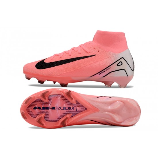 Kopačky Nike Mercurial Superfly 10 Elite FG Pánské Růžový a Černá  