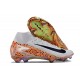 Kopačky Nike Mercurial Superfly 10 Elite FG Pánské Bílý a Oranžovýý  