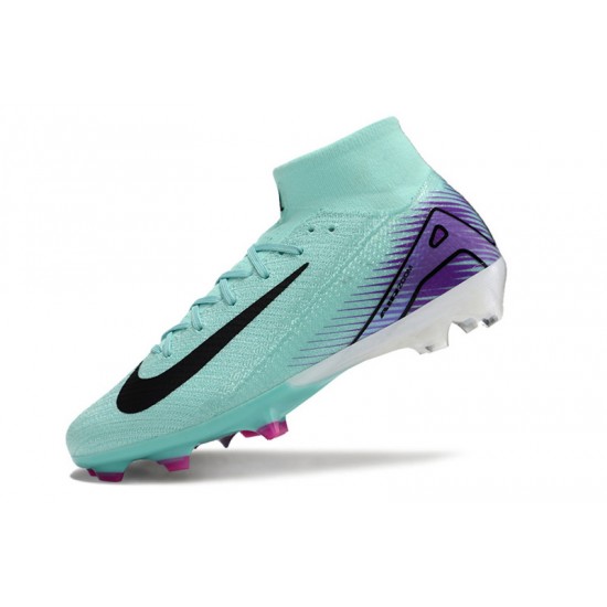 Kopačky Nike Mercurial Superfly 10 Elite FG Purply a Černá Pánské 