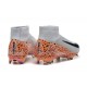 Kopačky Nike Mercurial Superfly 10 Elite FG Bílý a Oranžovýý Pánské  