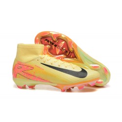 Kopačky Nike Mercurial Superfly 10 Elite FG Žlutý Růžový Pánské  