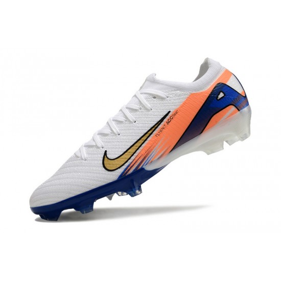 Kopačky Nike Mercurial Vapor 16 Elite FG  Pánské Bílý a Modrý  