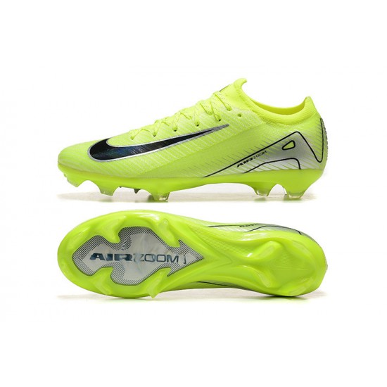 Kopačky Nike Mercurial Vapor 16 Elite FG Pánské Neongreen a Černá  