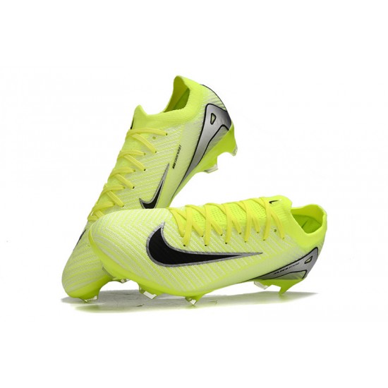 Kopačky Nike Mercurial Vapor 16 Elite FG Pánské Neongreen a Černá  