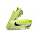 Kopačky Nike Mercurial Vapor 16 Elite FG Pánské Neongreen a Černá  