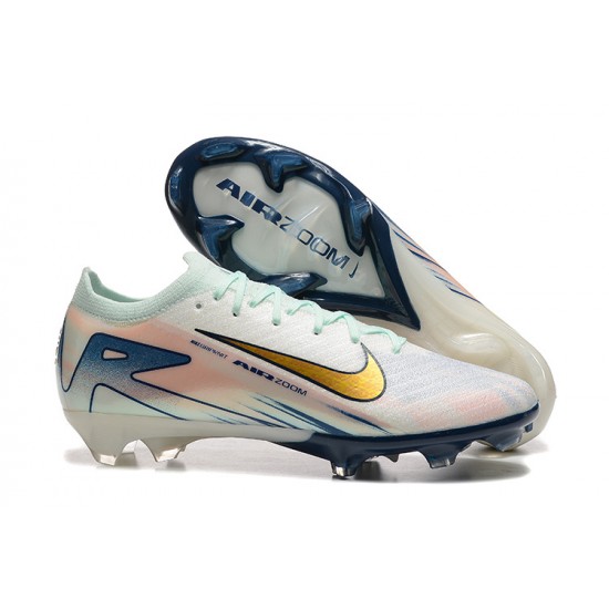 Kopačky Nike Mercurial Vapor 16 Elite FG Pánské Bílý a Zlato  