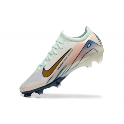 Kopačky Nike Mercurial Vapor 16 Elite FG Pánské Bílý a Zlato  