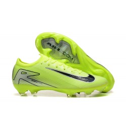 Kopačky Nike Mercurial Vapor 16 Elite FG Neongreen a Černá Pánské  