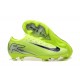 Kopačky Nike Mercurial Vapor 16 Elite FG Neongreen a Černá Pánské  