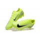 Kopačky Nike Mercurial Vapor 16 Elite FG Neongreen a Černá Pánské  