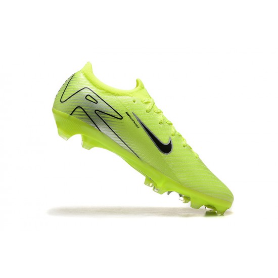 Kopačky Nike Mercurial Vapor 16 Elite FG Neongreen a Černá Pánské  