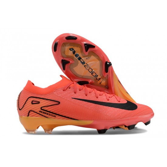 Kopačky Nike Mercurial Vapor 16 Elite FG Oranžovýý a Černá Pánské  