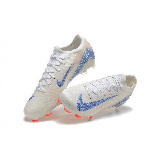 Kopačky Nike Mercurial Vapor 16 Elite FG Bílý a Modrý Pánské  