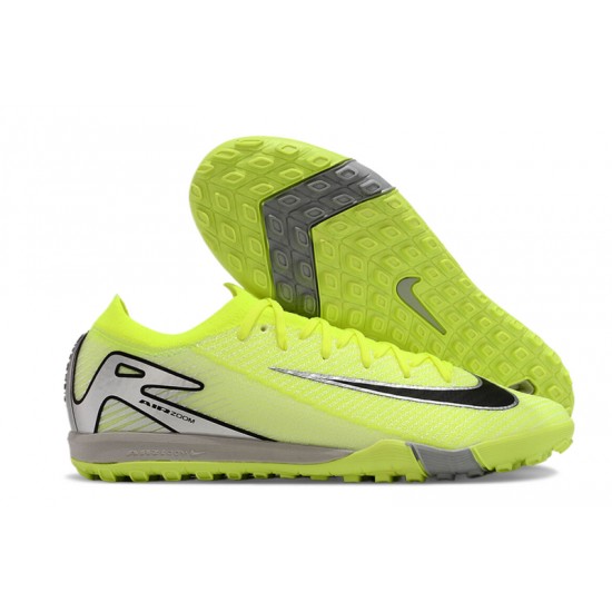 Kopačky Nike Mercurial Vapor 16 Elite TF Pánské Chartreuse Šedá 