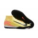 Kopačky Nike Mercurial Superfly 10 Elite TF Yelleow Černá Pánské 