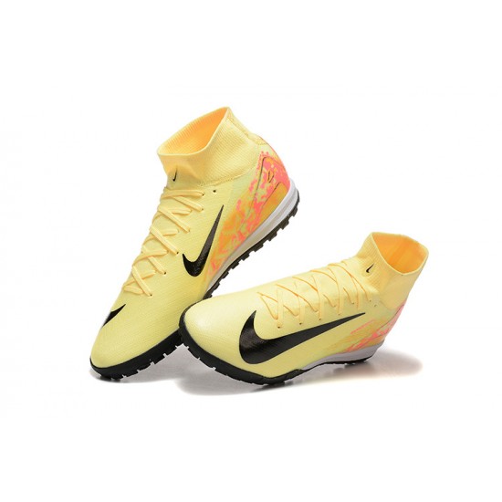 Kopačky Nike Mercurial Superfly 10 Elite TF Yelleow Černá Pánské 