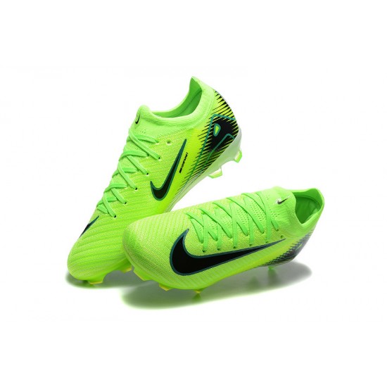 Kopačky Pánské/Dámské Nike Mercurial Vapor 16 Elite FG Neongreen a  Černá  