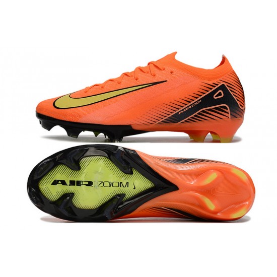 Kopačky Pánské/Dámské Nike Mercurial Vapor 16 Elite FG Oranžovýý a Žlutý  