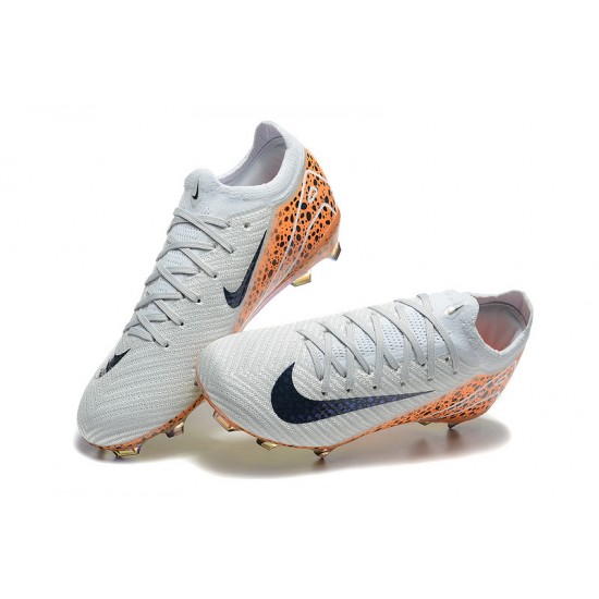 Kopačky Pánské/Dámské Nike Mercurial Vapor 16 Elite FG Bílý a Oranžovýý  