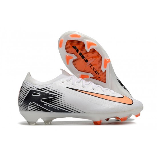 Kopačky Pánské/Dámské Nike Mercurial Vapor 16 Elite FG Bílý a Oranžovýý  