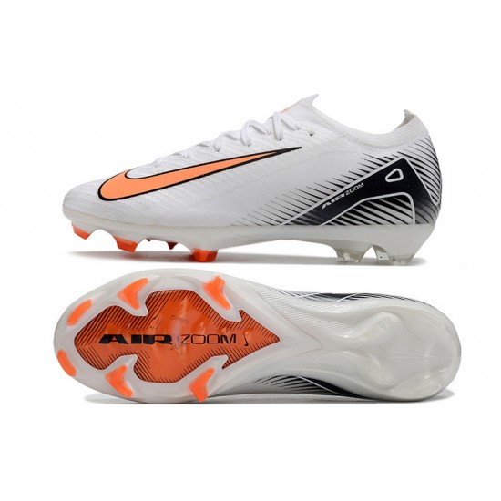 Kopačky Pánské/Dámské Nike Mercurial Vapor 16 Elite FG Bílý a Oranžovýý  